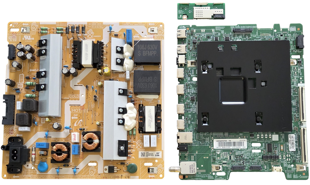 QN65Q6DRAFXZA Samsung TV Repair Parts Kit, BN94-14136T Main Board, BN44-00932M Power Supply, BN59-01314A Wifi, QN65Q6DRAFXZA, QN65Q60RAFXZA