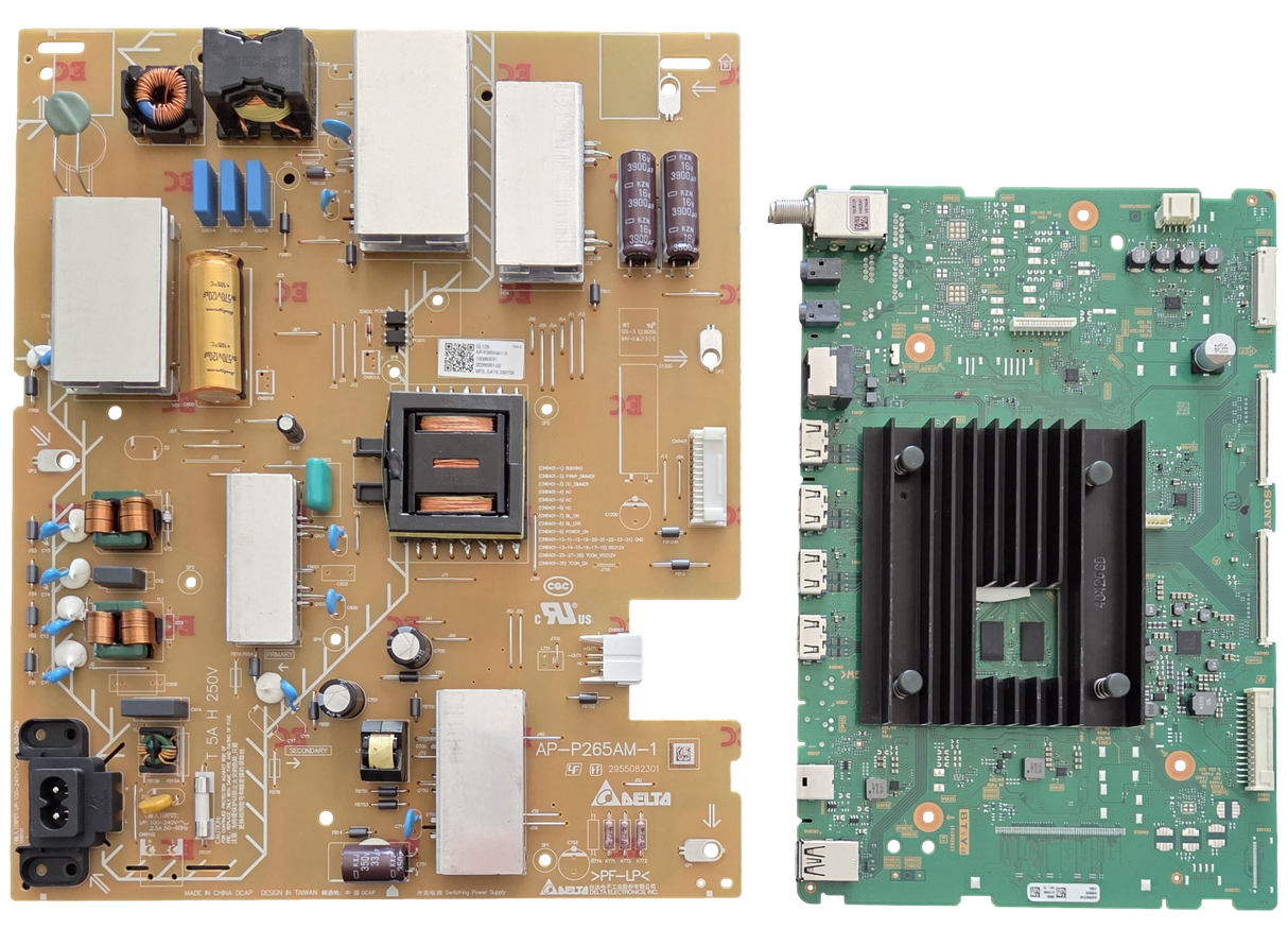 K-50S30 Sony TV Repair Parts Kit, A-5069-230-A Main Board, 1-009-800-31 Power Supply, K-50S30, K-50S30C