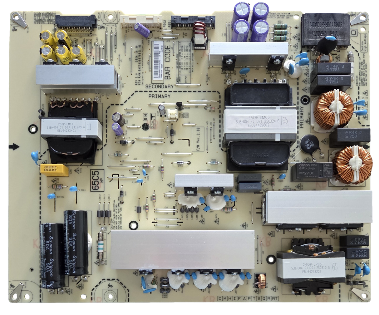 EBR44470101 LG Power Supply, EAX70300705(1.0), EAY65904171, OLED65C5PUA