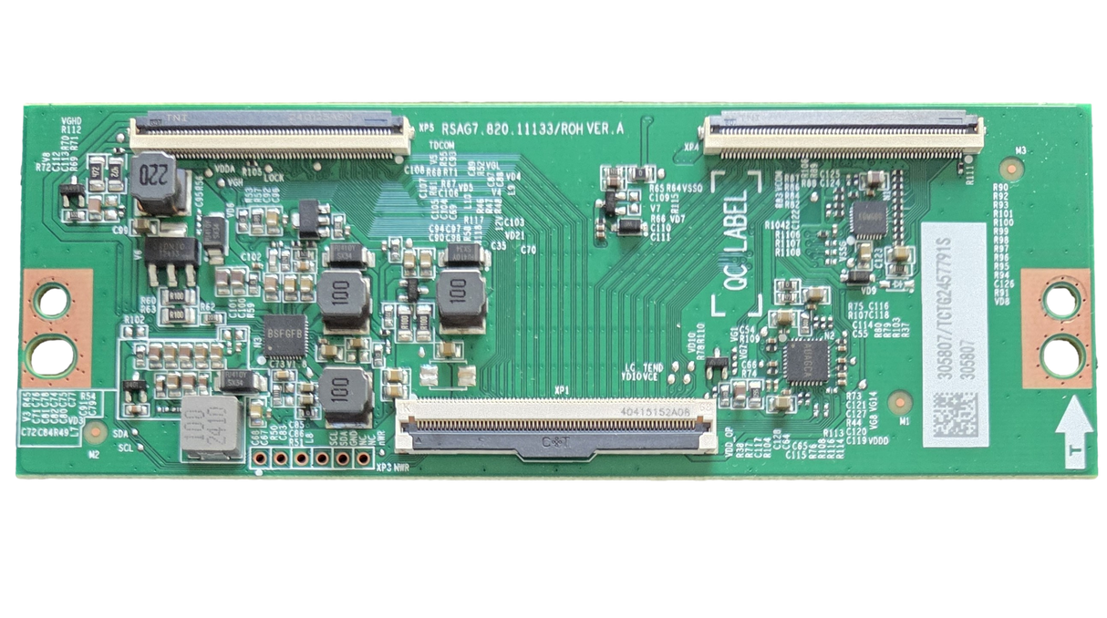 305807 Hisense T-Con, RSAG7.820.11133/ROH VER.A, 55A65H, 55A6H, 55A6N
