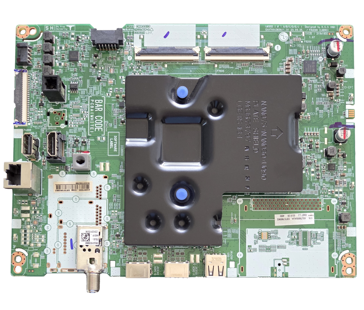 EBT67900902 LG Main Board, EAX70043606(1.0), 65UT8000AUA.BUSCLKR, 65UT8000AUA