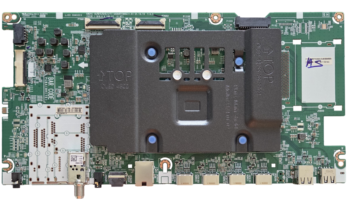 EBT66946505 LG Main Board, EAX69718004(1.0), EBT66946505 , OLED77C2AUA.DUSQLJR, OLED77C2AUA