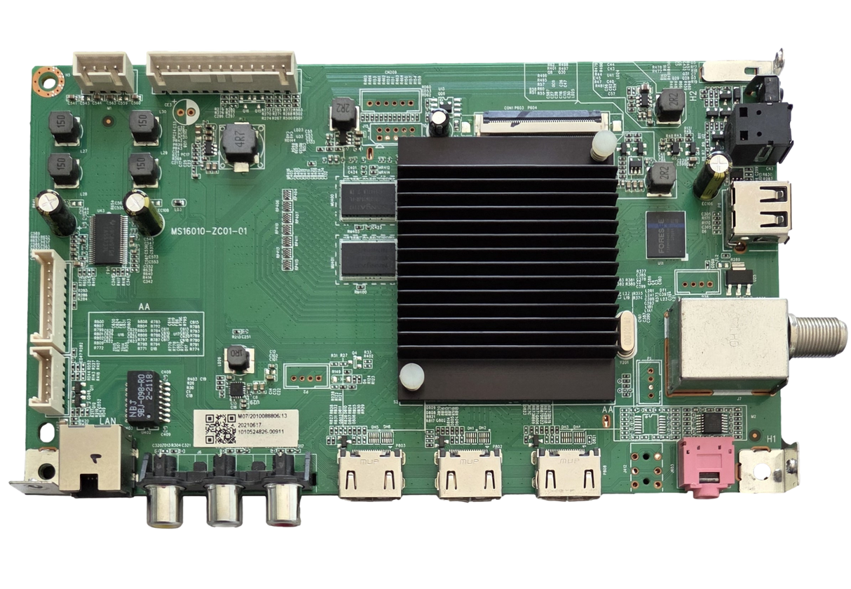 515C1601M07 Element Main Board, MS16010-ZC01-01, M20033-MT, E4FAA55R