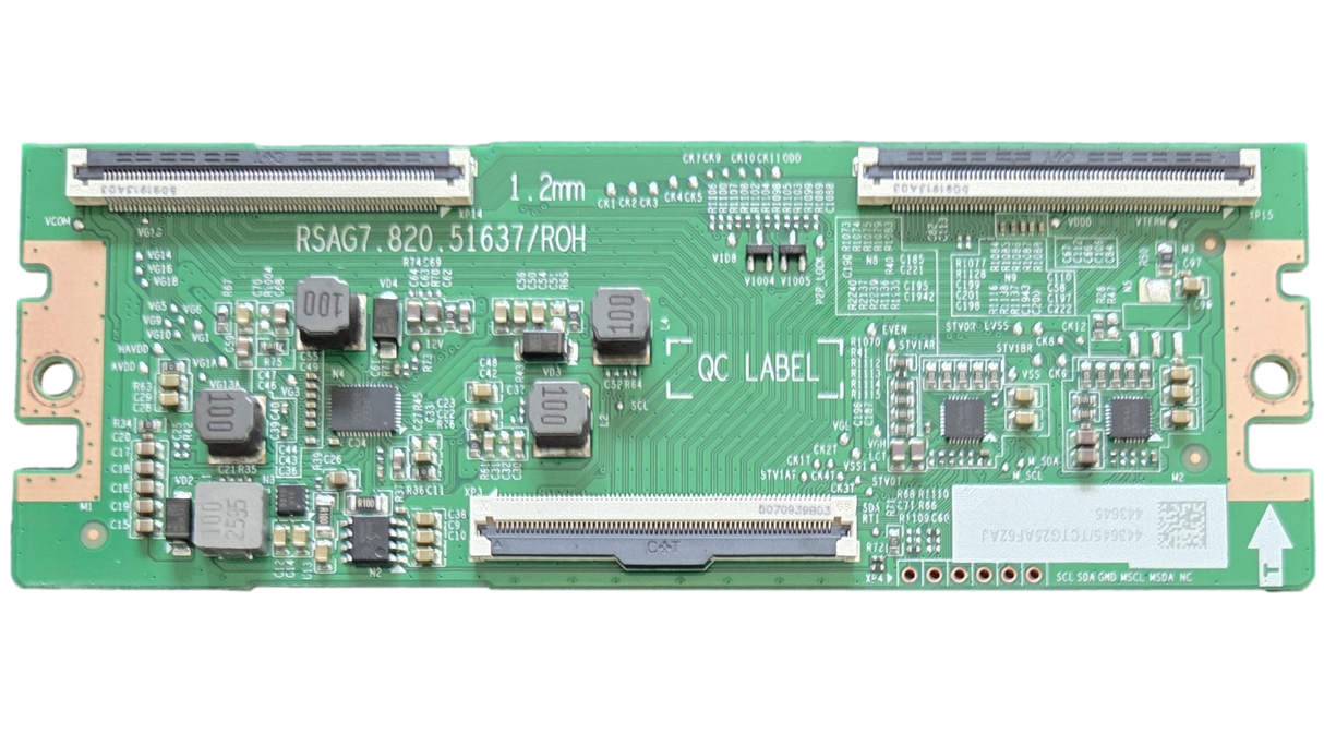 443645 Toshiba T-Con Board, RSAG7.820.51637/ROH, 55C350NU