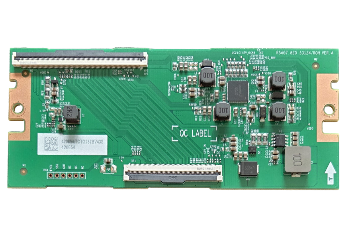 420654 Hisense T-Con, TCTG257BV43S, 55U65QF