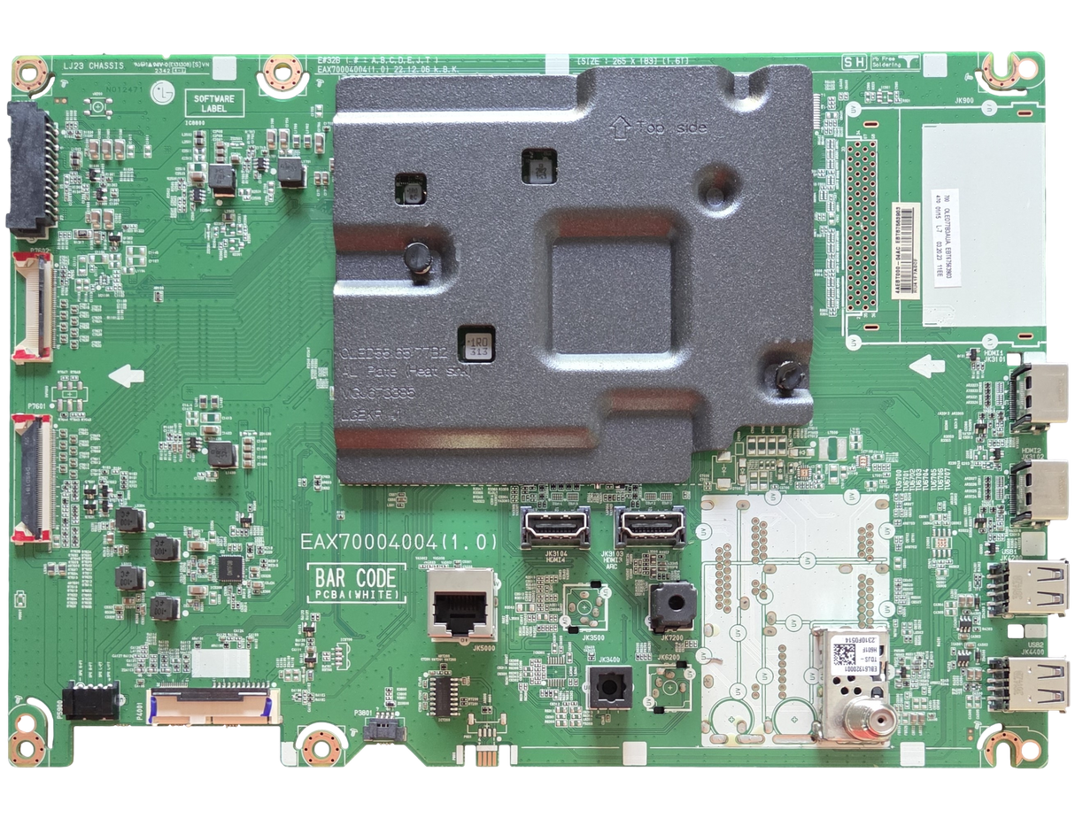 EBT67563903 LG Main Board, EAX70004004(1.0), OLED77B3AUA.DUSQLJR, OLED77B3AUA