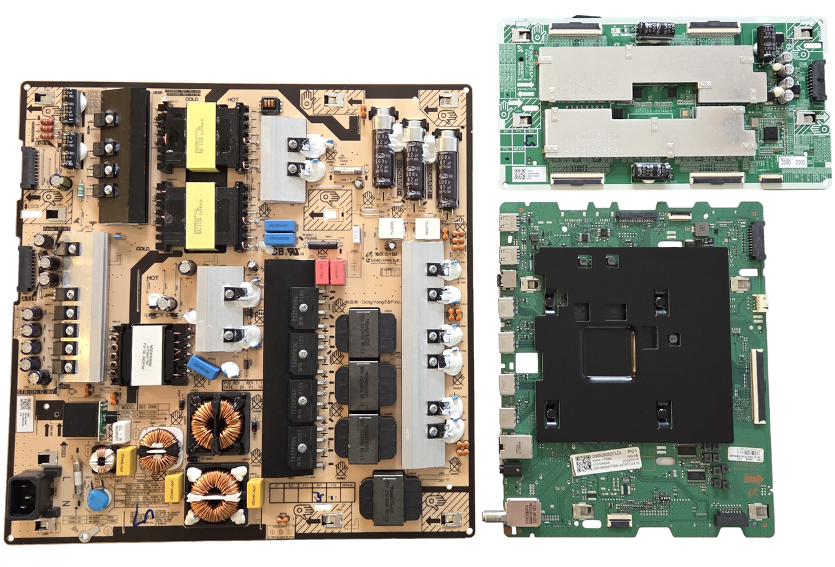 QN85Q80BDFXZA Samsung TV Repair Parts Kit, BN94-17598L / BN94-17735W Main Board, BN44-01039A Power Supply, BN44-01040B LED Driver, QN85Q80BDFXZA