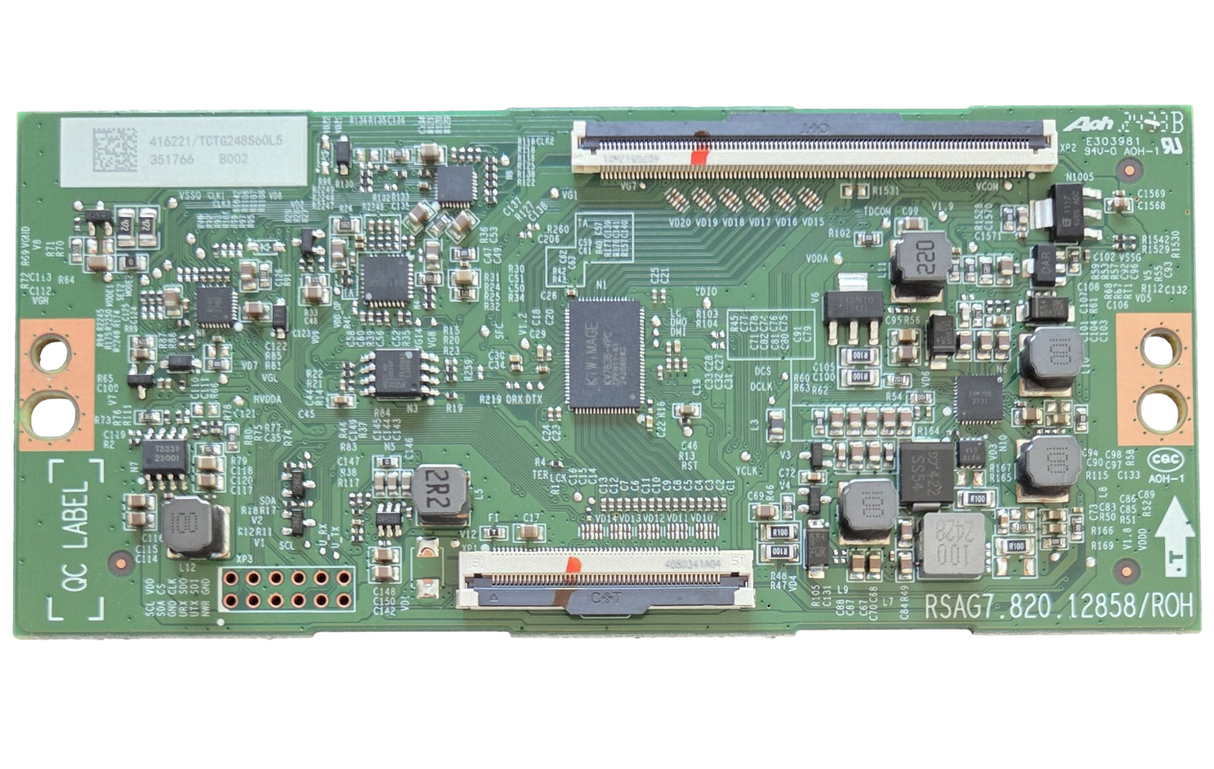 416221 Hisense T-Con Board, 351766, RSAG7.820.12858/ROH, 85A6N