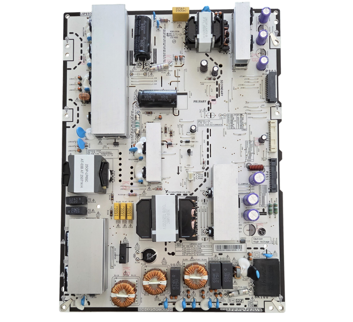EAY30150661 LG Power Supply Board, LGP65C6-26OP, OLED65C6PUA.DUSQLJR, OLED65C6PUA