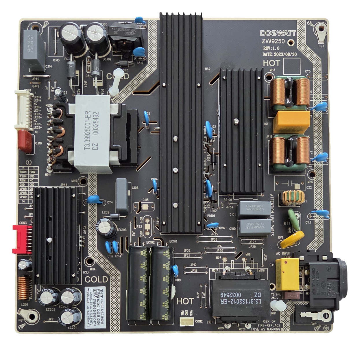 81-PBE122-Z180004 ROKU Power Supply, ZW9250 , 65R5DX