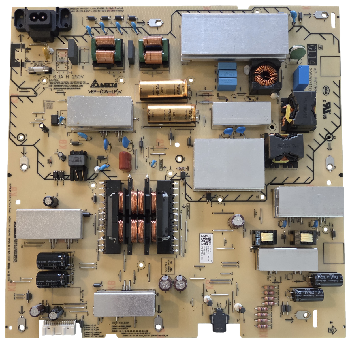 1-025-438-61 Sony Power Supply Board, [1-009-802-61] 102543861, AP-P412BM, K-75S30