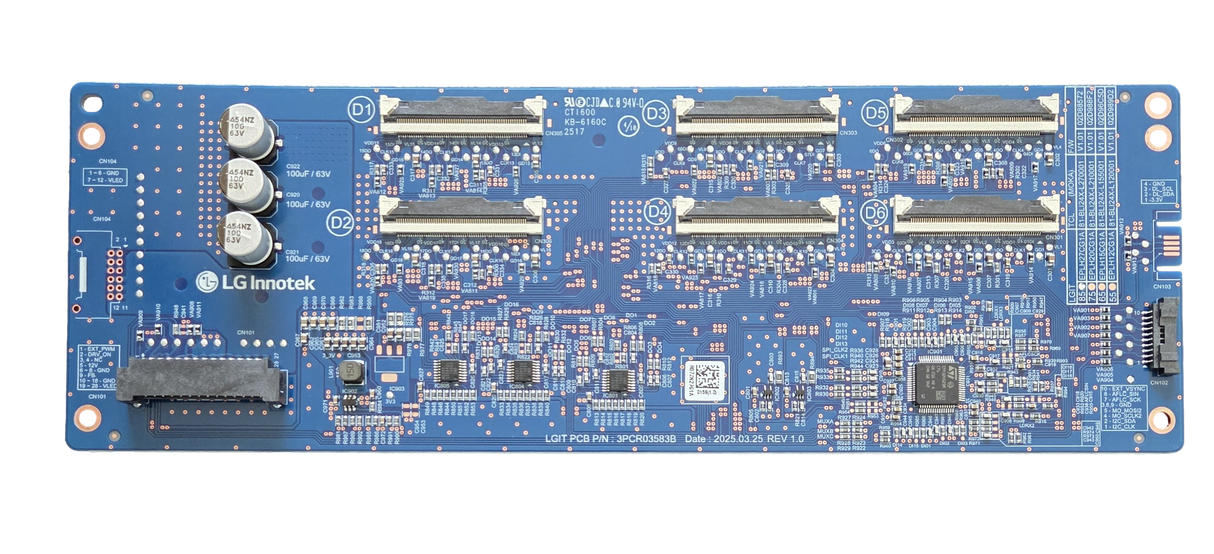EPLH27CG1A LG LED Driver, 3PCR03583B, 85QNED91AUA.CUSDKH, 85QNED91AUA