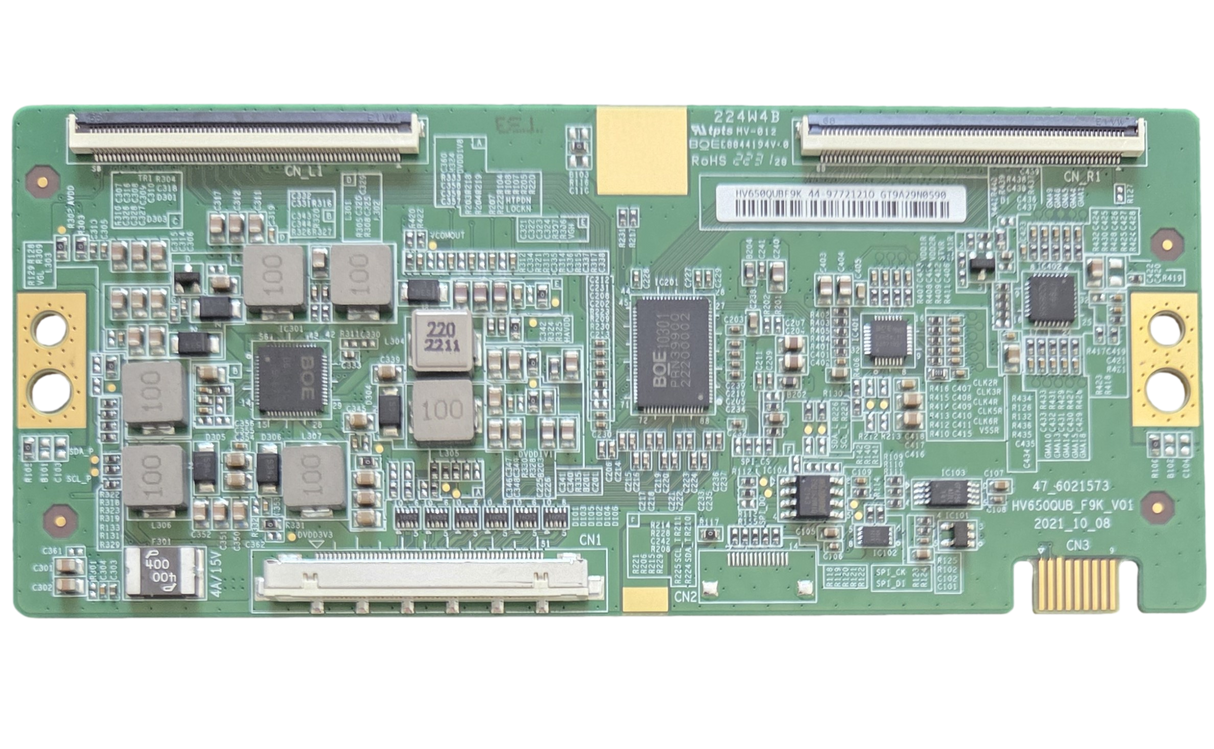 1-014-109-11 Sony T-Con Board, HV650QUBF9K, 44-9772121, KD-65X80CK