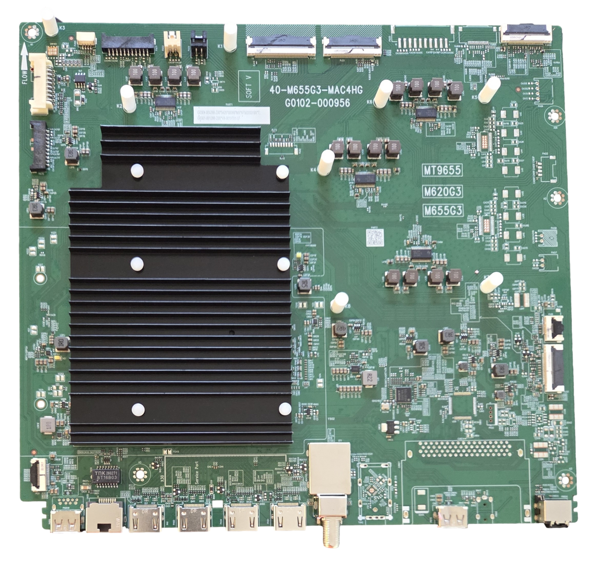 G0301-001266 TCL Main Board, G0301-001266-Z00, G0102-000956, 40-M655G3-MAC4HG, 85RM9L