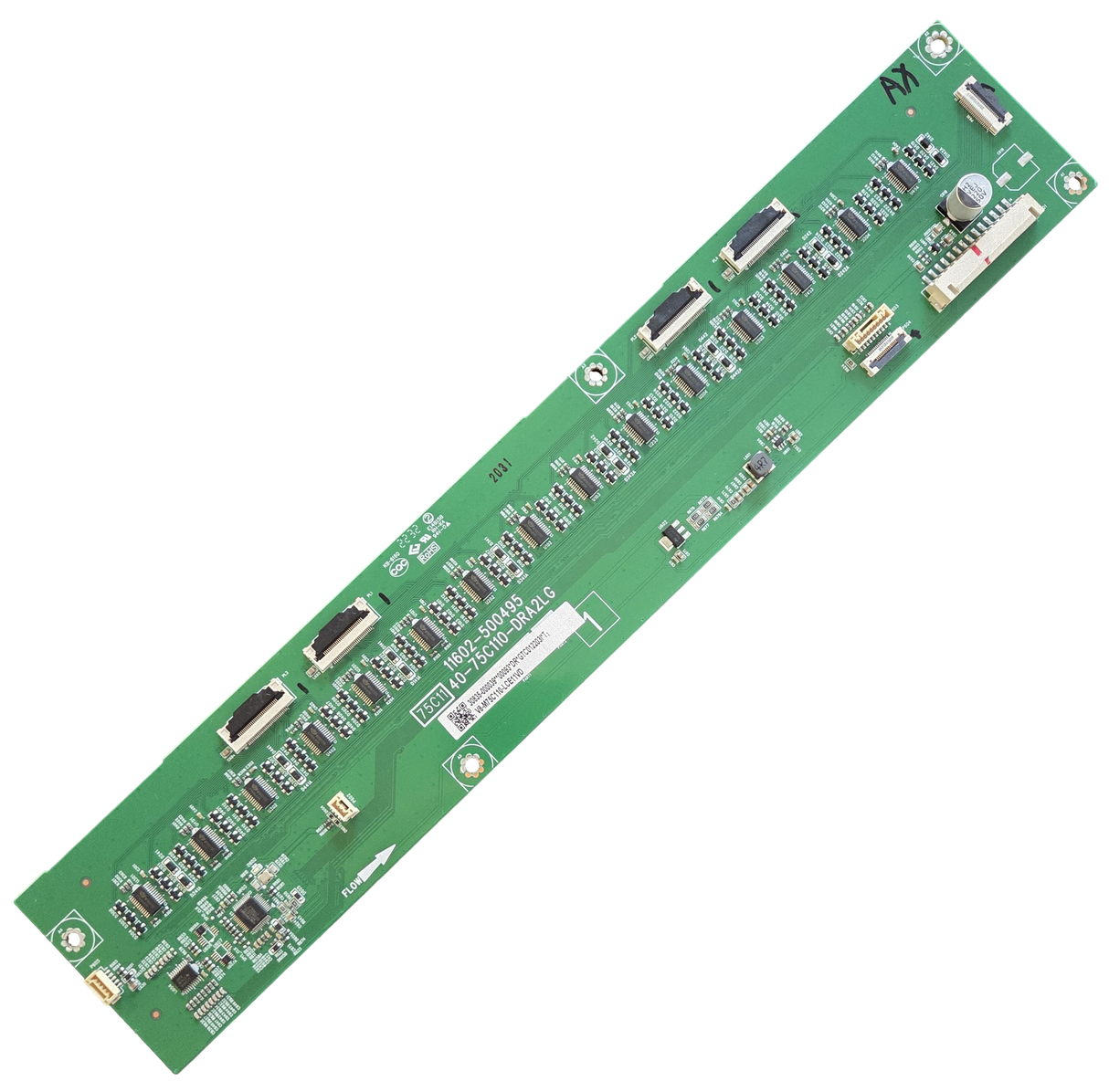30835-000039 TCL LED Driver, V8-M75C110-LCE11VD, 40-75C110-DRA2LG, 75R655