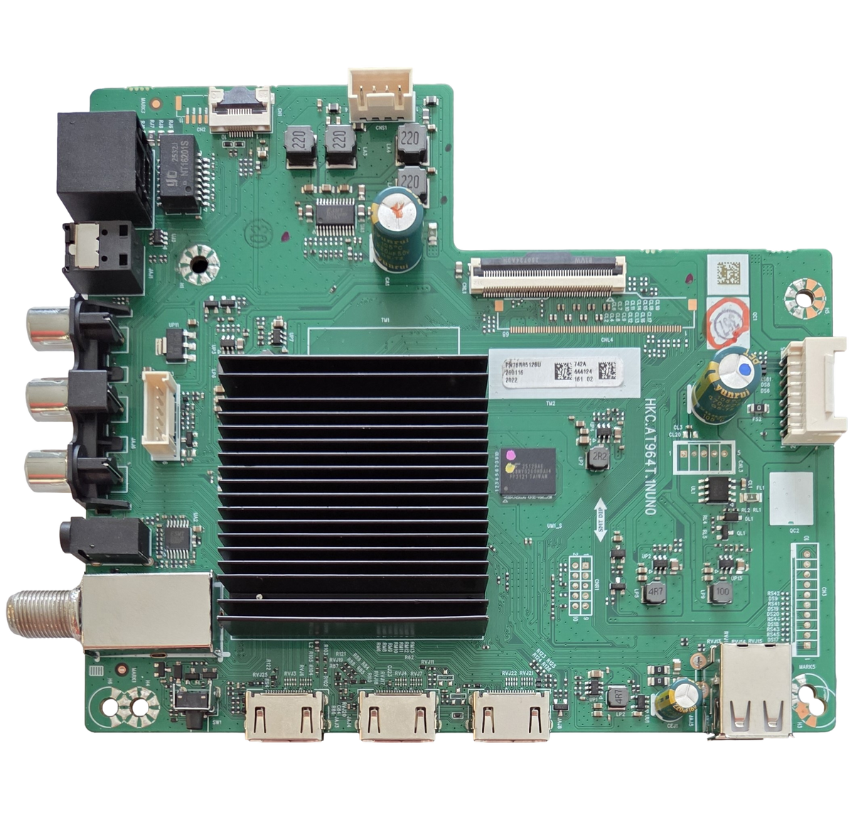 PN75-R851-26U-MAIN Pioneer Main Board, HKC.AT964T.1NUN0, PN75-R851-26U