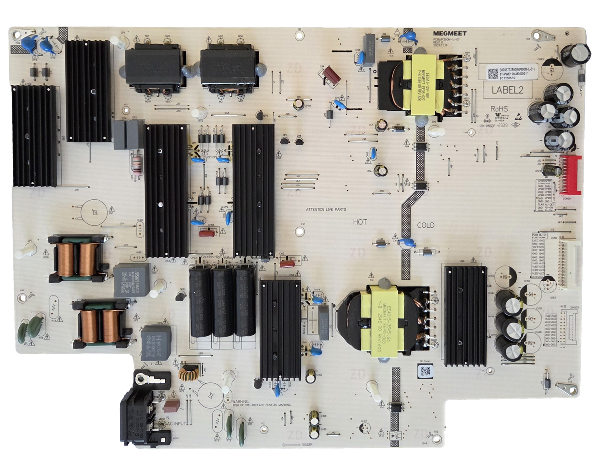 81-PWE120-M300001 LG Power Supply Board, MP350-l-01 , 75QNED91AUA