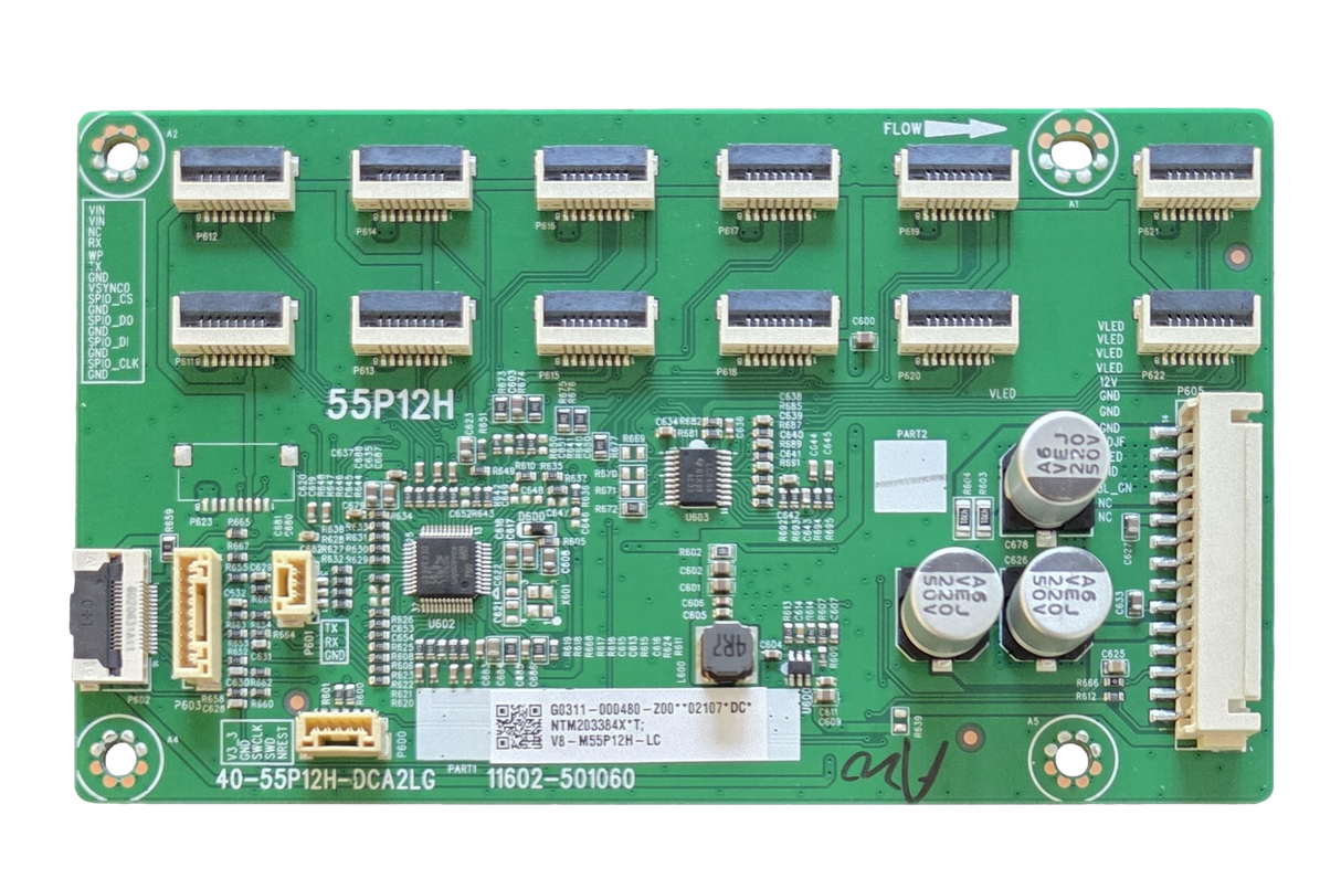 G0311-000480-Z00 Insignia LED Driver, G0311-000480-Z00, V8-M55P12H-LC, 40-55P12H-DCA2LG, 11602-501060, NS-55F703NA27