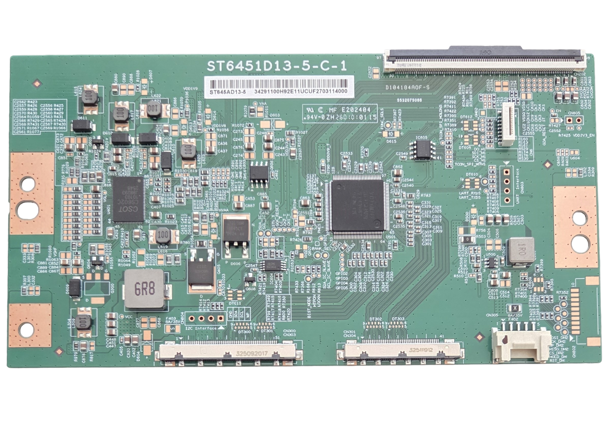 1-025-880-11 Sony T-Con, ST645A513-5, ST6451D13-5-C, 34291100H, K-65XR70M2, K-65XR70CM2, K-65XR70SM2