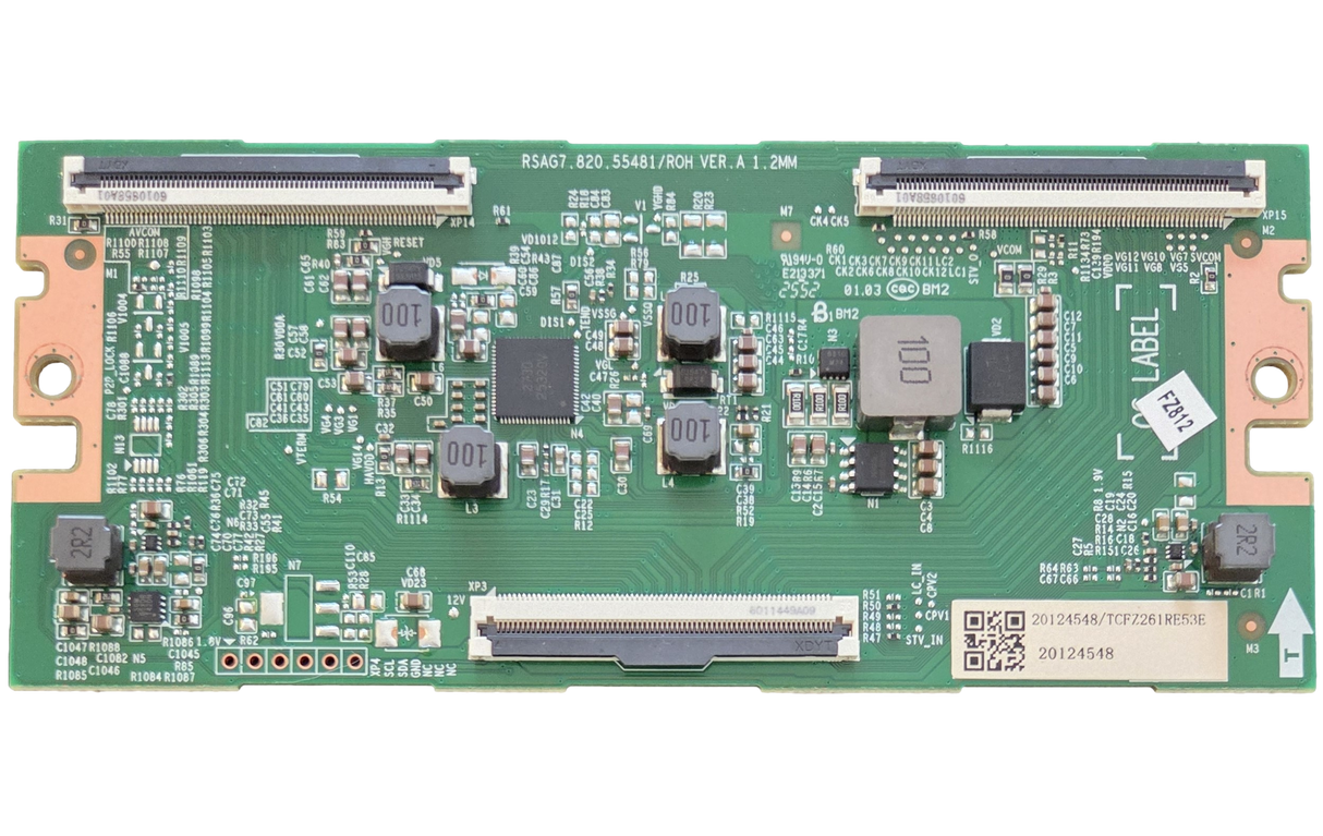 20124548 Hisense T-Con Board, RSAG7.820.55481/ROH, 75U6SF