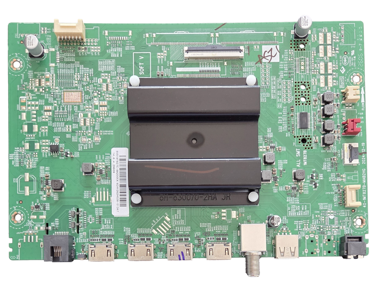 SVS1MT827C-MA200CK Roku Main Board, 40-1MT827B-MAB2HG, 65R5DX