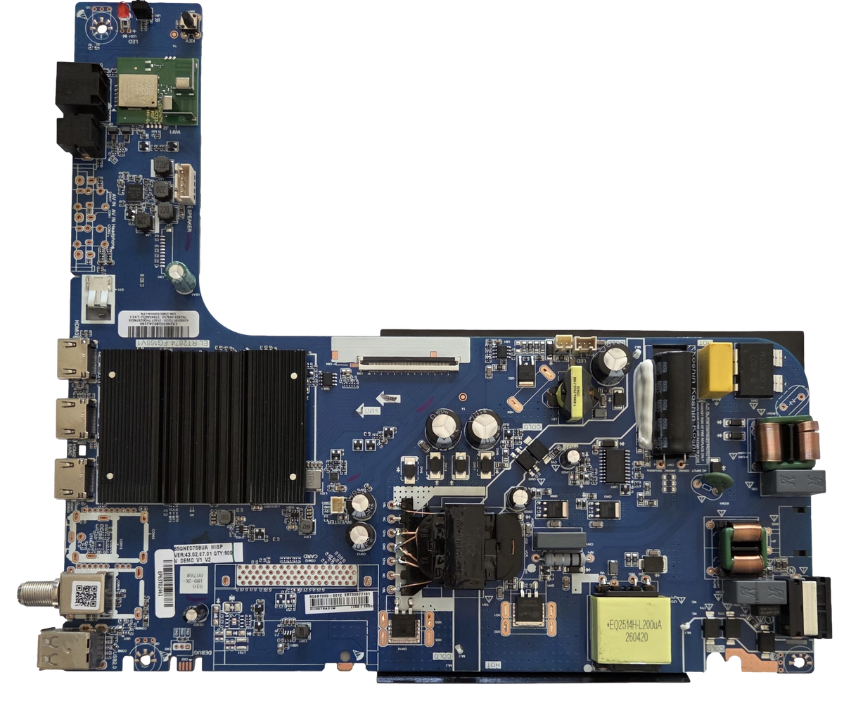 EBT30577101 LG Main Board, EL.RT2874-FG168V1, 65QNED7SBUA.AUSDEJR, 65QNED7SBUA