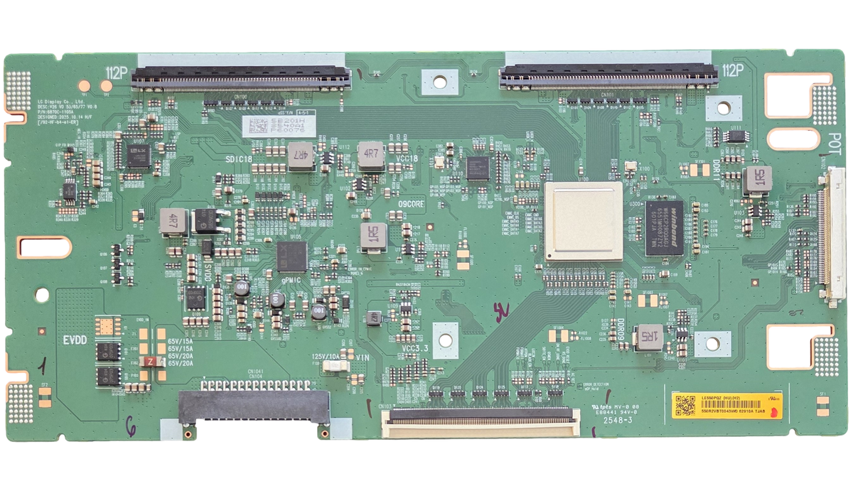 6871L-8540A Samsung T-Con, 6870C-1105A, LE550PQZ, QN55S90HAEXZA