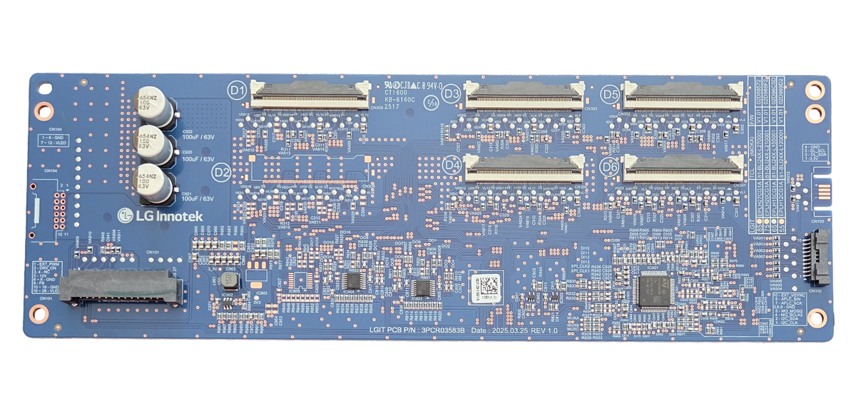 EPLH15CG1A LG LED Driver, 3PCR03583B, 65QNED91AUA.CUSDKH, 65QNED91AUA