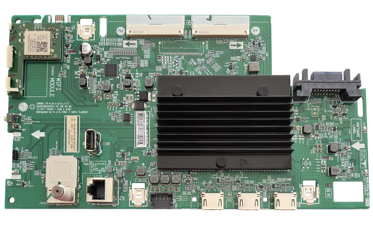 EBT30436275 LG Main Board, EAX01953103(1.0), 55NU850BPUA.BUSDLKR, 55NU850BPUA