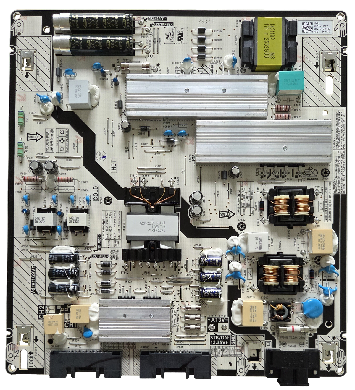 BN44-01440A Samsung Power Board, BN4401440A, QN55LS03HEFXZA, HG55HL03HNFXZA