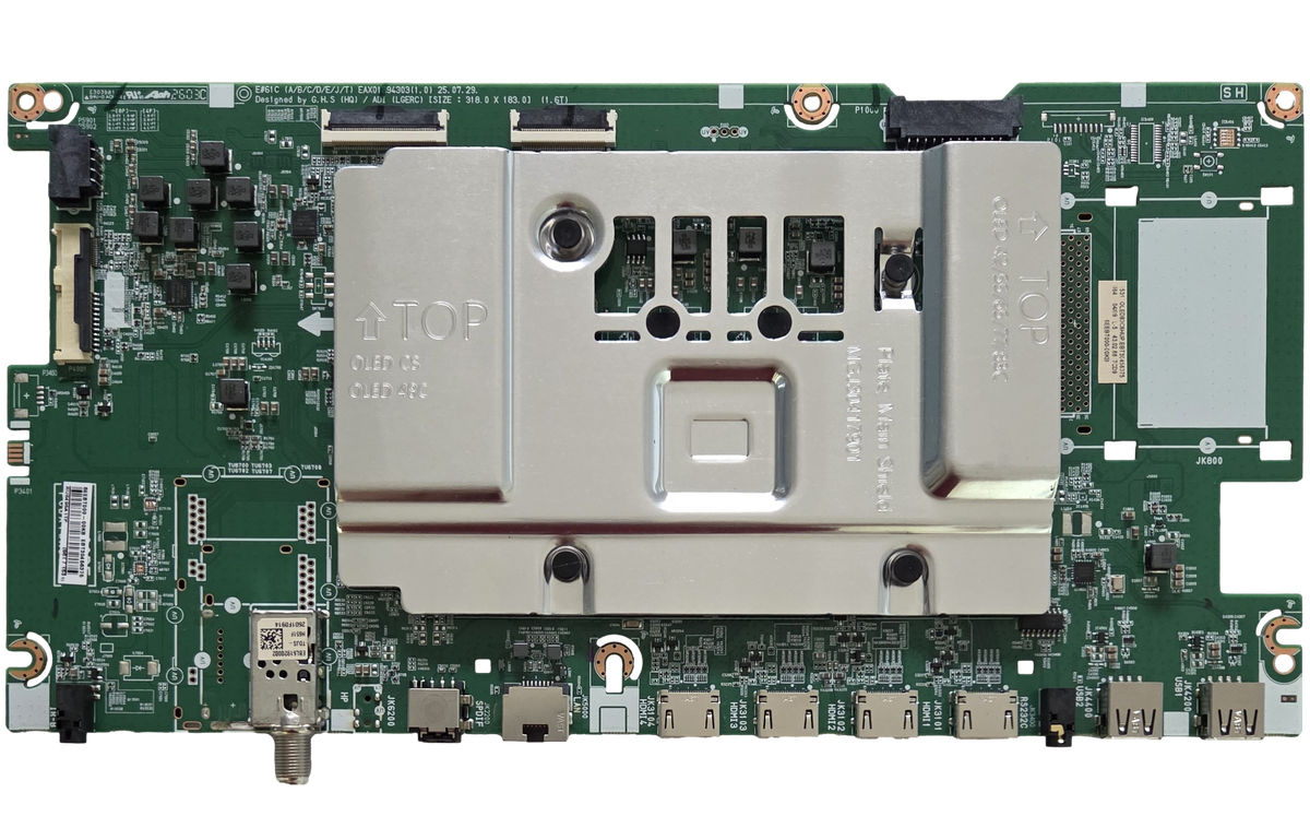 EBT30456375 LG Main Board, EAX01894303(1.0), OLED83C6HUP.DUSQLJR, OLED83C6HUP
