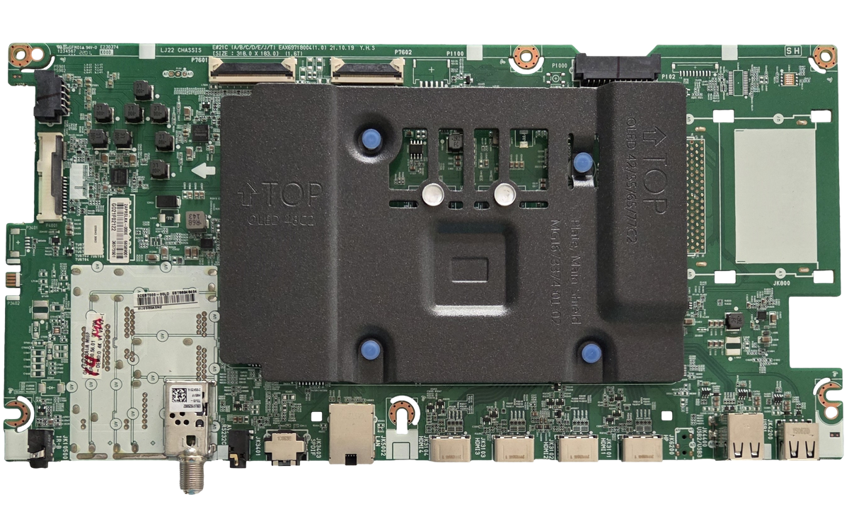 EBT66946404 LG Main Board, EAX69718004(1.0), 665689001, 3575501, OLED55C2AUA, OLED55C2AUA.DUSQLJR