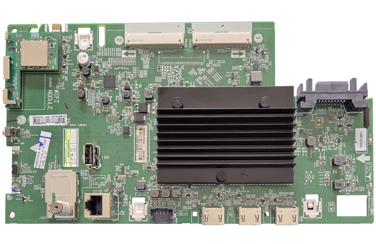 EBT30556076 LG Main Board, EBR26428876, 75QNED75BUA.AUSDLKR, 75QNED75BUA
