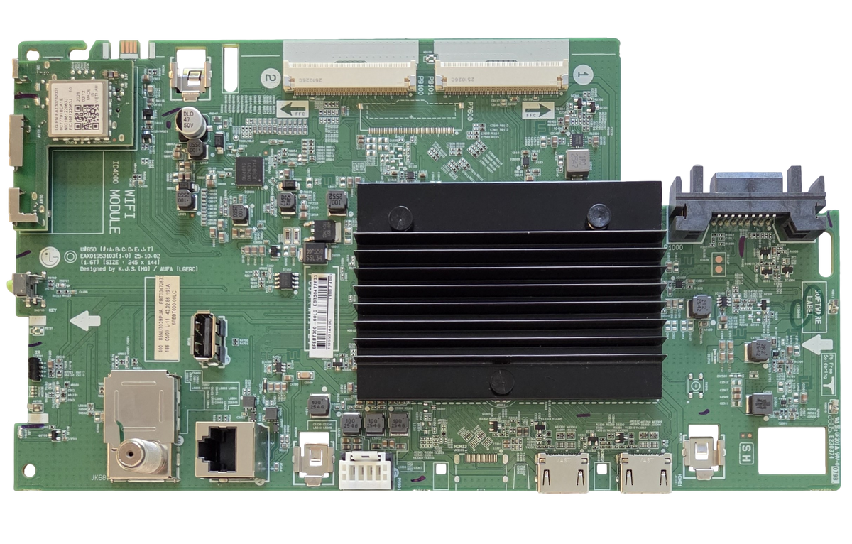 EBT30472673, LG Main Board, EAX01953103(1.0), 85NU700BPUA, 85NU700BPUA.BUSULKR