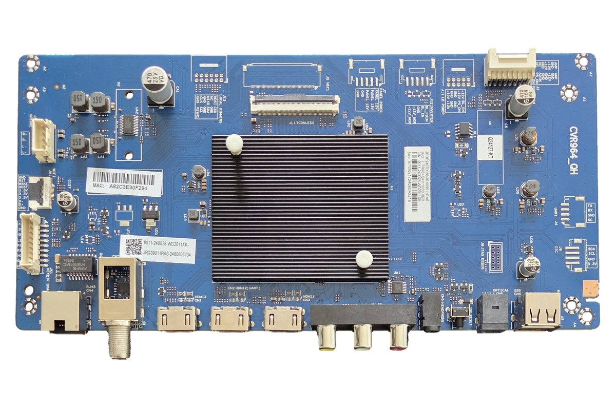 9011-240028-WD2011XK Element Main Board, QVR964_QH, Q24127-KT