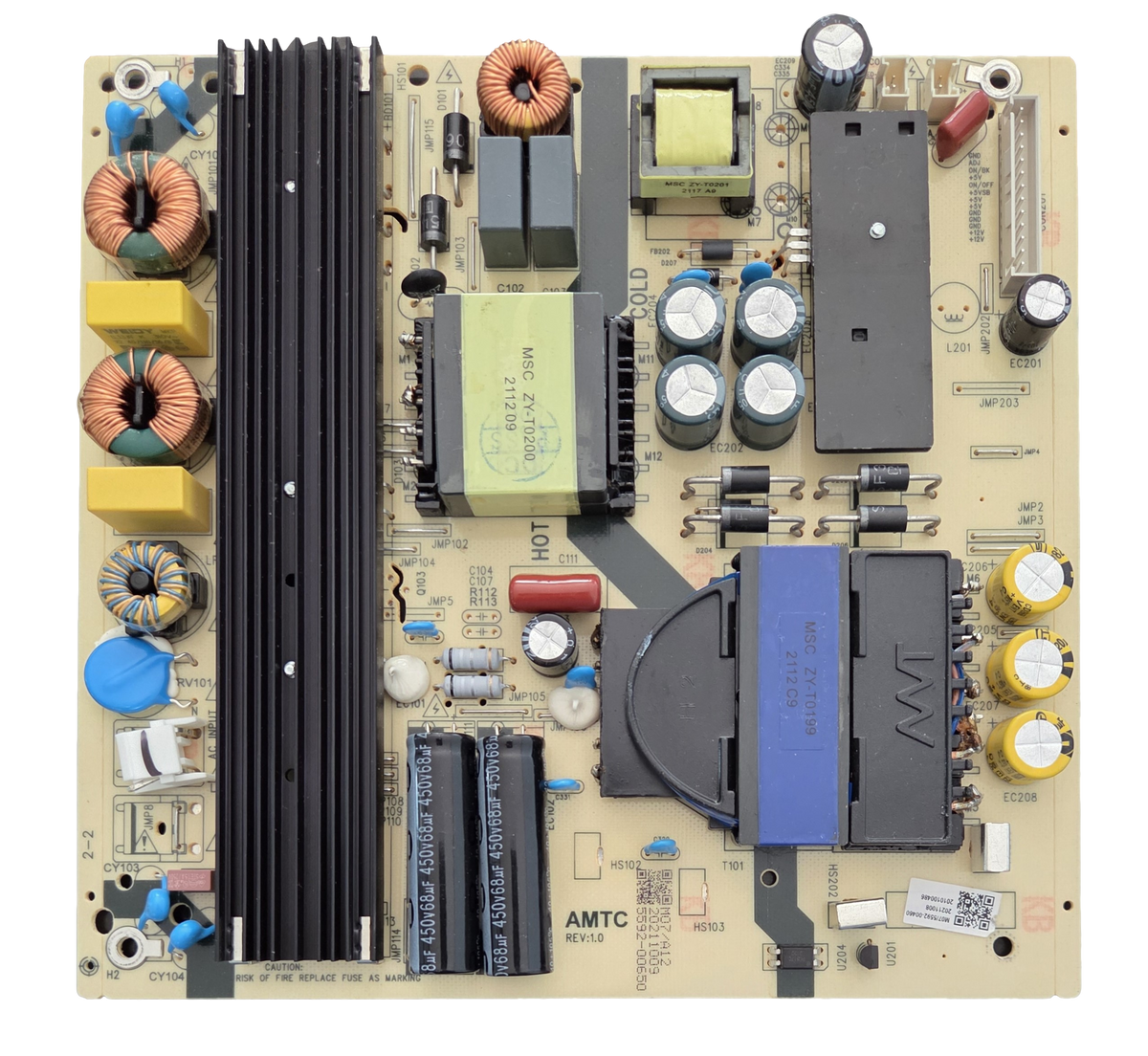 514C6505M07 JVC Power Supply, TV6505-ZC02-01, M07, LT-58MAW804