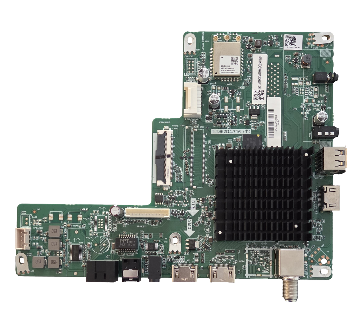 N515YT962KM01 Sharp Main Board, T.T962D4.716 (T), 4T-C55GM6540U