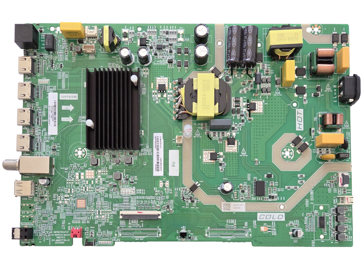 SMT2514311 Roku Main Board / Power Supply, 6MT827D4ATAT, 55R5DX