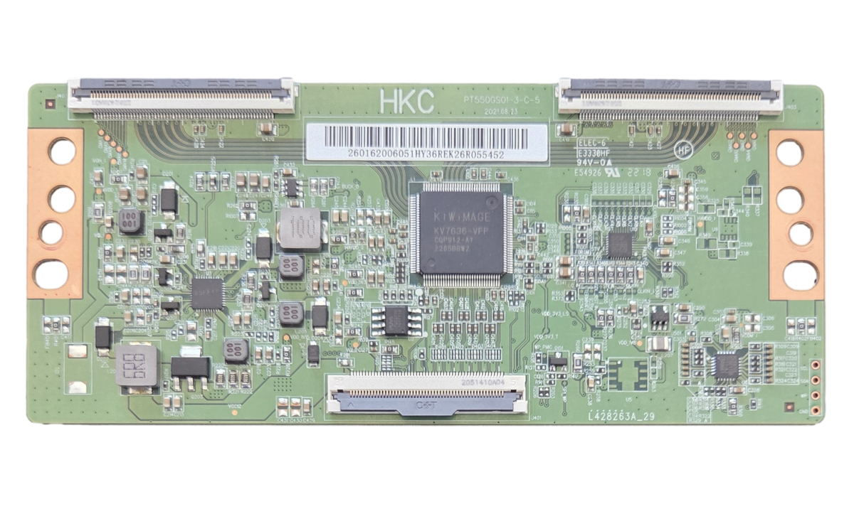 PT550GS01-3-C Vizio T-Con Board, PT550GS01-3, V555-J01