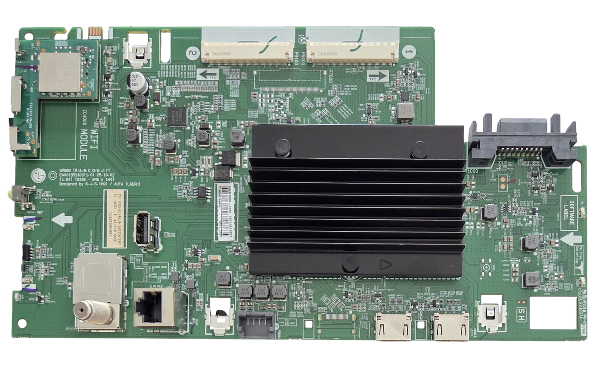 EBT30476801 LG Main Board, EAX01953103(1.0), 43QNED74BUA