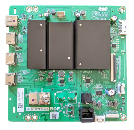 21201-03685 Vizio Main Board, 21201-03685, MB-MT5691-A-V1.0, M65Q6M-K04