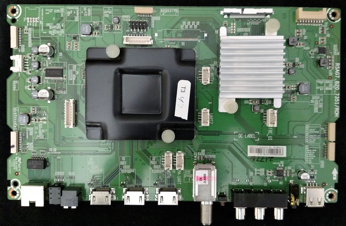 217781 Sharp Main Board, LC-65LBU591U Main Board, RSAG7