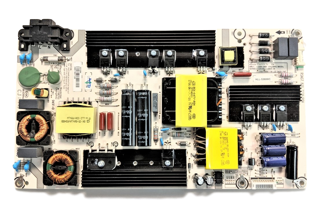 221094 Hisense Power Supply, RSAG7.820.7238/ROH, HLL-5260WC, 55H6D, LC-55P6000U, LC-55P6050U