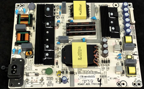 223055 Sharp Power Supply, RSAG7.820.7707/R0H, HLL-4455WR, LC-60P6070U