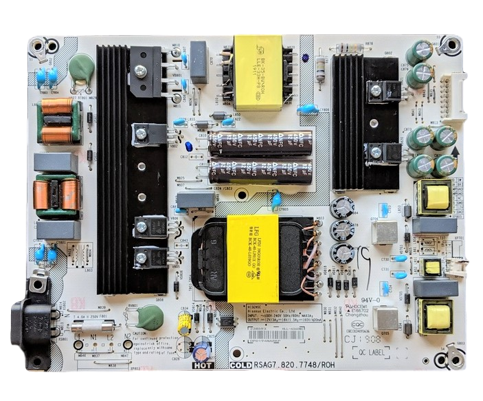 228593 Hisense Power Supply, RSAG7.820.7748/ROH, 228593, HLL