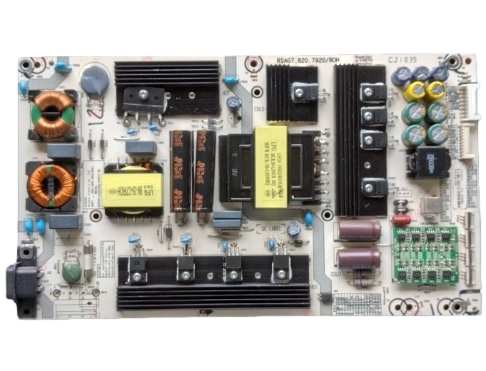 Module bouton power télé Hisense 58A7100F Référence: RSAG7.820.8441/ROH