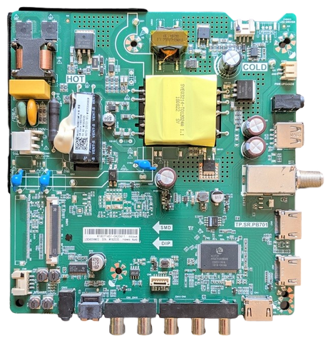 243006 Hisense Main Board, TP.SR.PB701, LSC400HN02, R18071469, 40EU3000