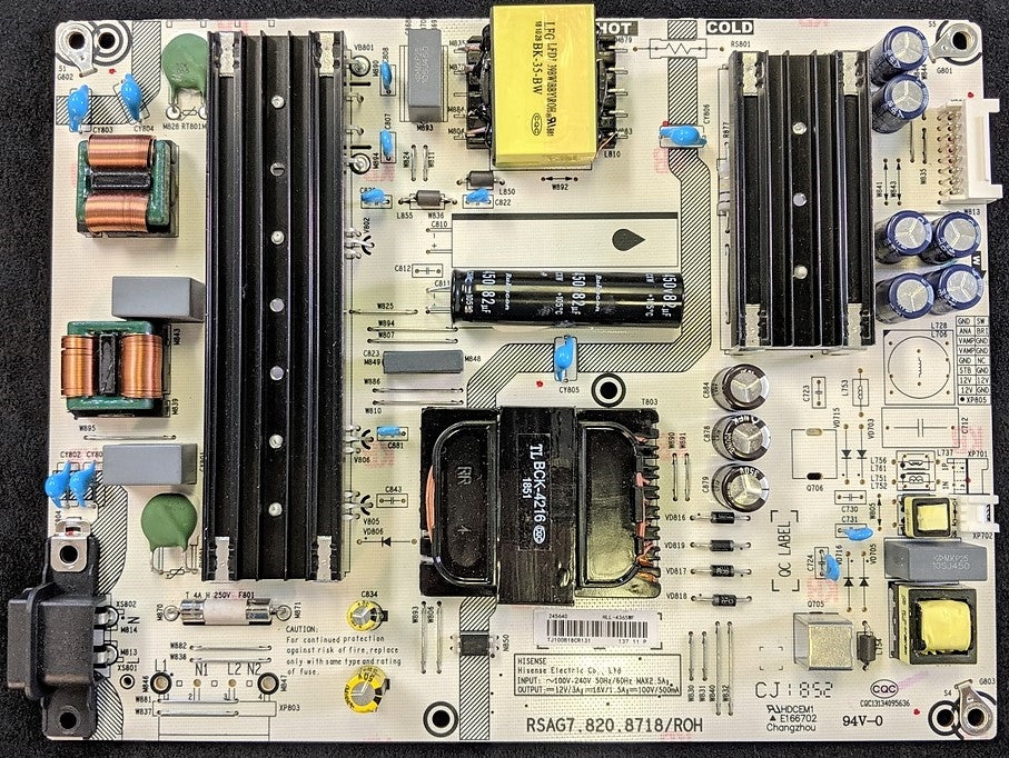 245640 Insignia Power Supply, RSAG7.820.8718/ROH, NS-55D420NA20