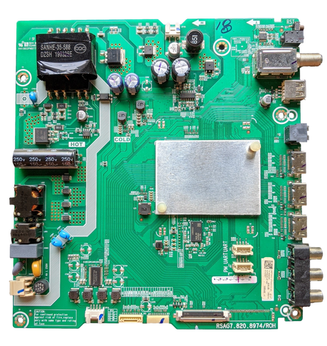 248272A Hisense Main Board, 248274A, RSAG7.820.8974/ROH, 40H4030F1, 40H4F