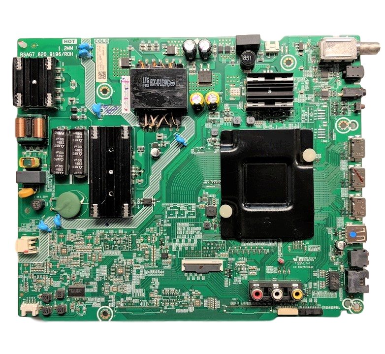 251675B Hisense Main Board/Power Supply, 251675B, G1928F7RSAG7